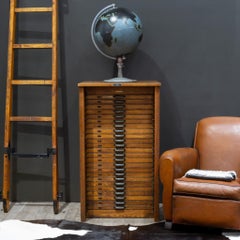 Antique Hamilton Industrial Typesetter's 24 Drawer Cabinet c.1926