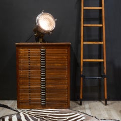 Antique Hamilton Printer's 24 Drawer Industrial Cabinet c.1920-1930