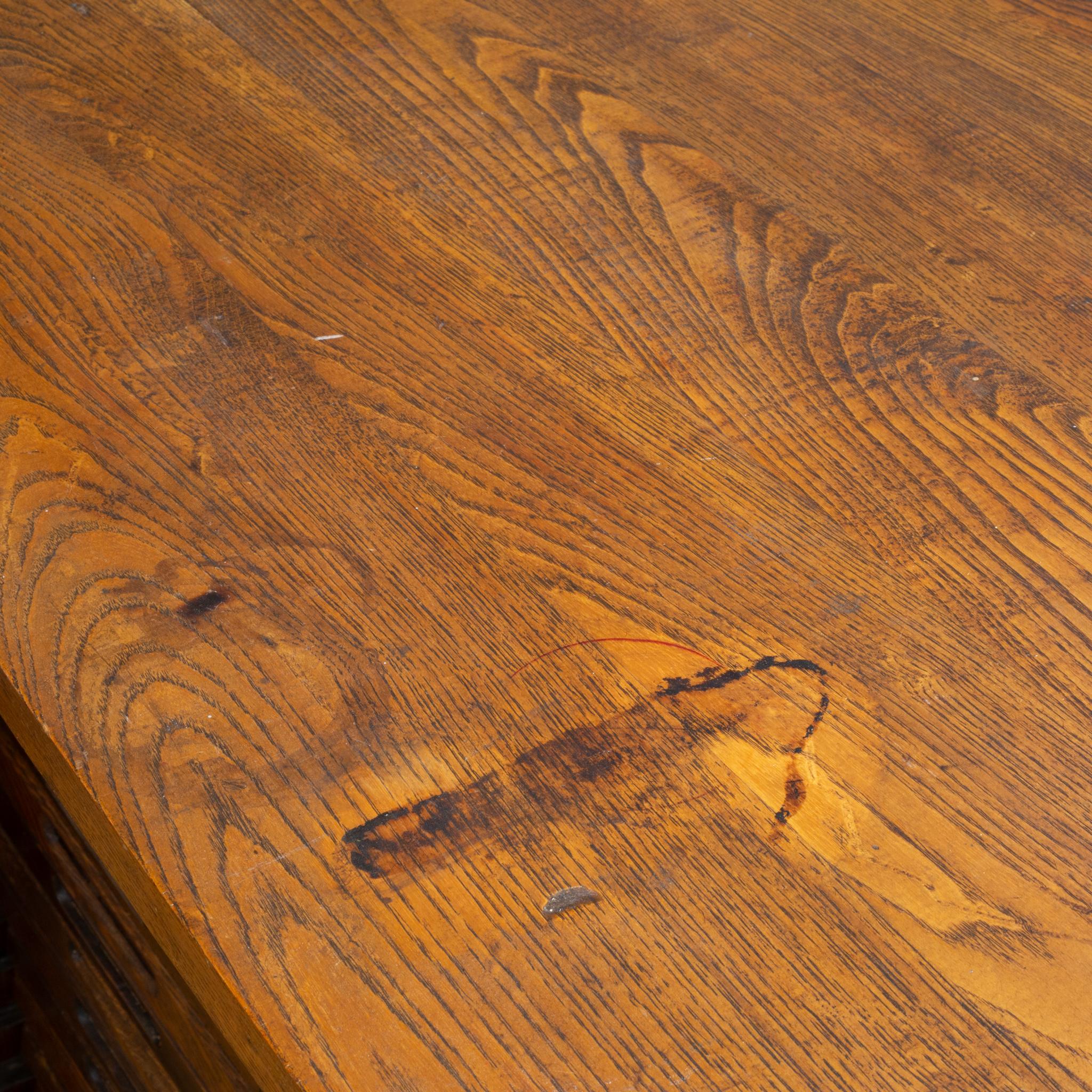 Antike Hamilton Typeset 24 Schublade Industrie-Schrank c.1920 im Angebot 4