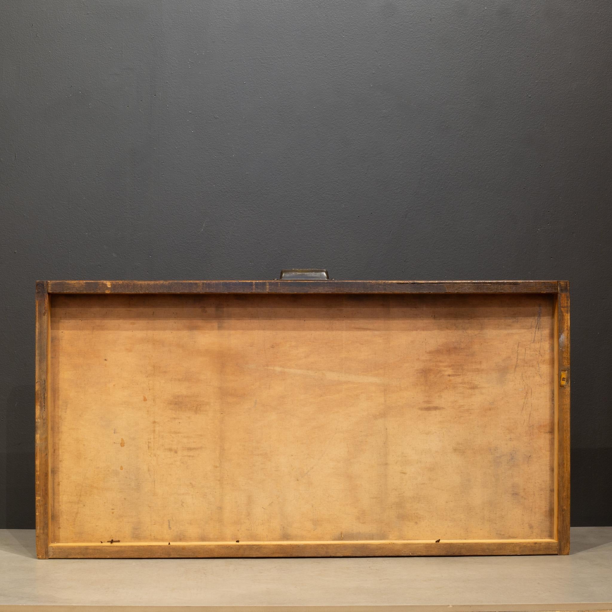 Antike Hamilton Typeset 24 Schublade Industrie-Schrank c.1920 im Angebot 12