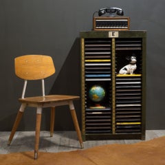 Antique Hamilton Typesetter's Storage Cabinet, c.1920-1930