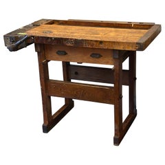 Wood Industrial and Work Tables