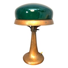 Antique Hammered Copper Art Deco Strindberg Lamp from Sweden