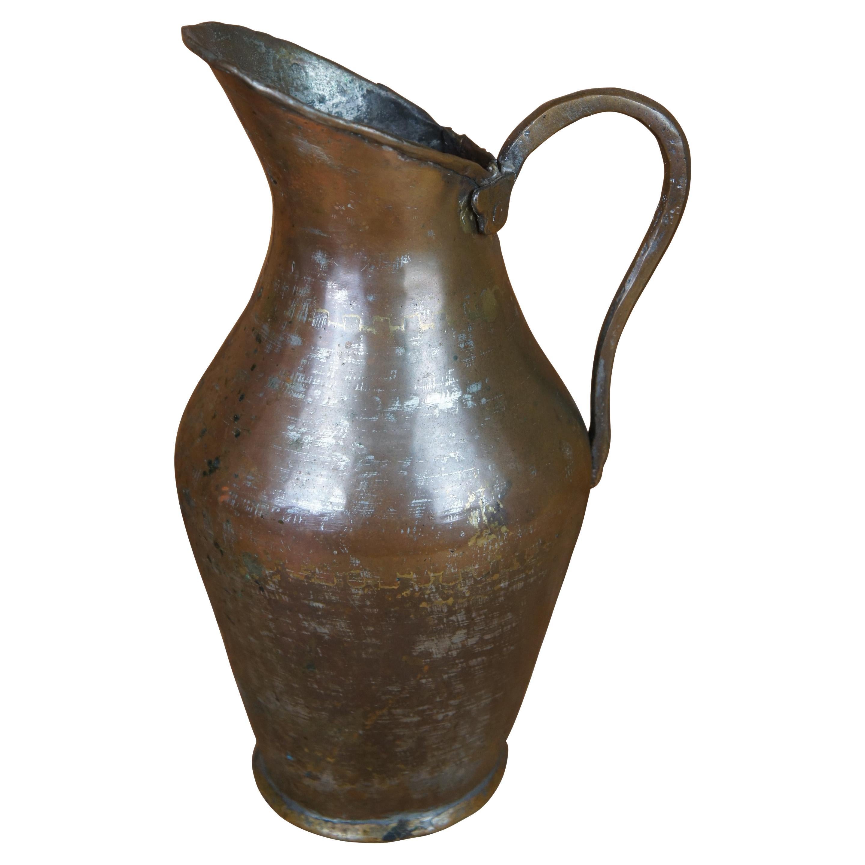 T J and J Mayers Parian Jug or Pitcher For Sale at 1stDibs