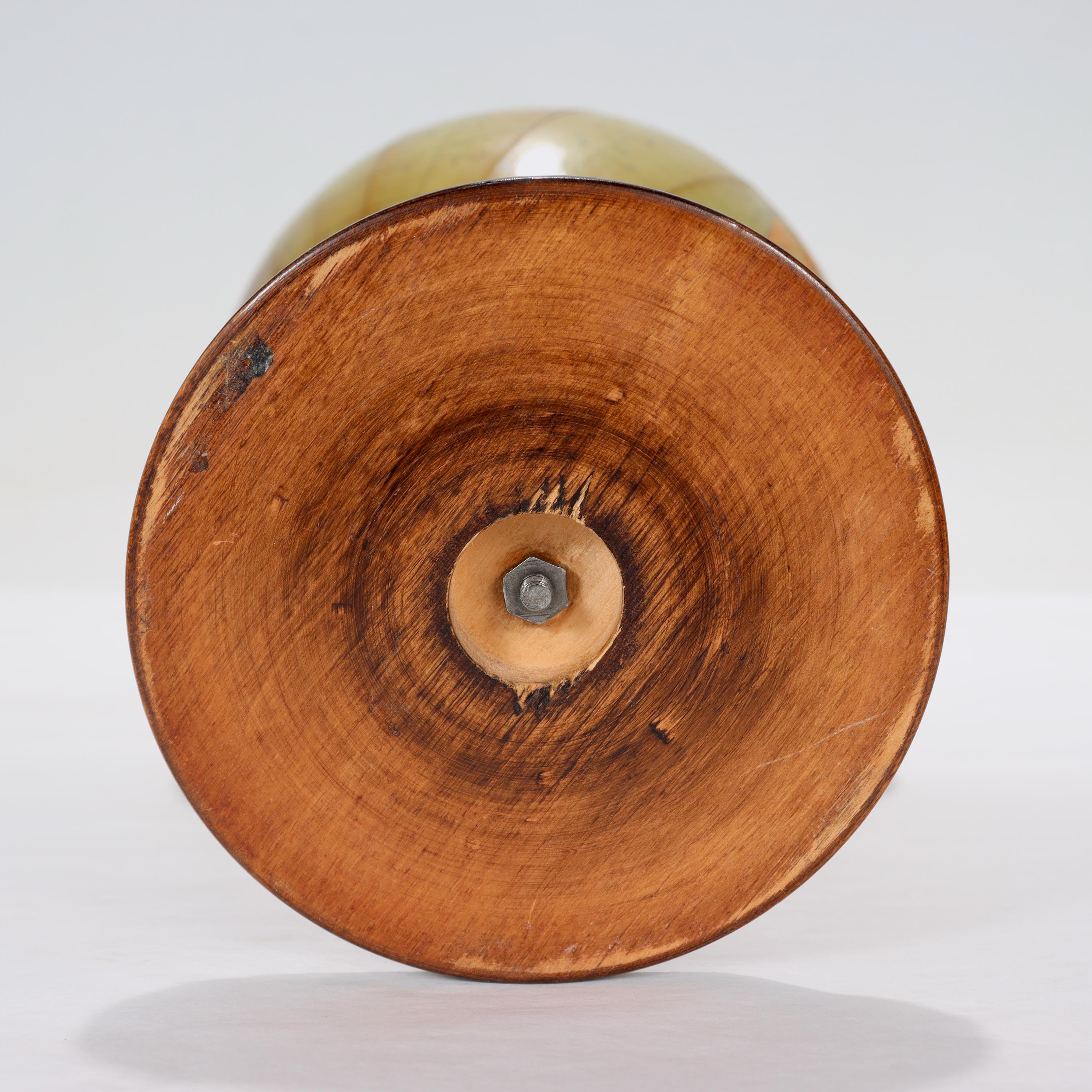 Unknown Antique Hammond's 6-Inch Terrestrial Globe on Stand For Sale