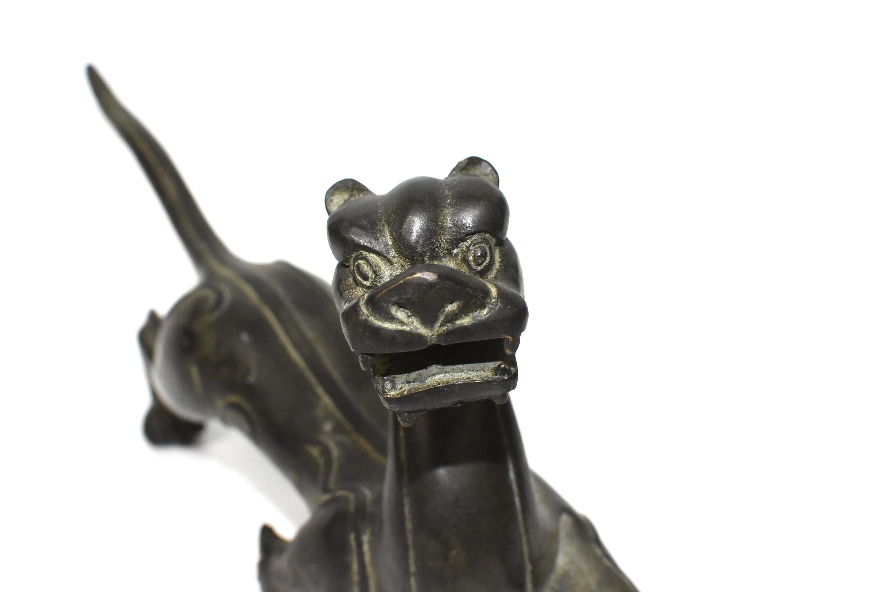 Antique Han Style Bronze Dragon 5
