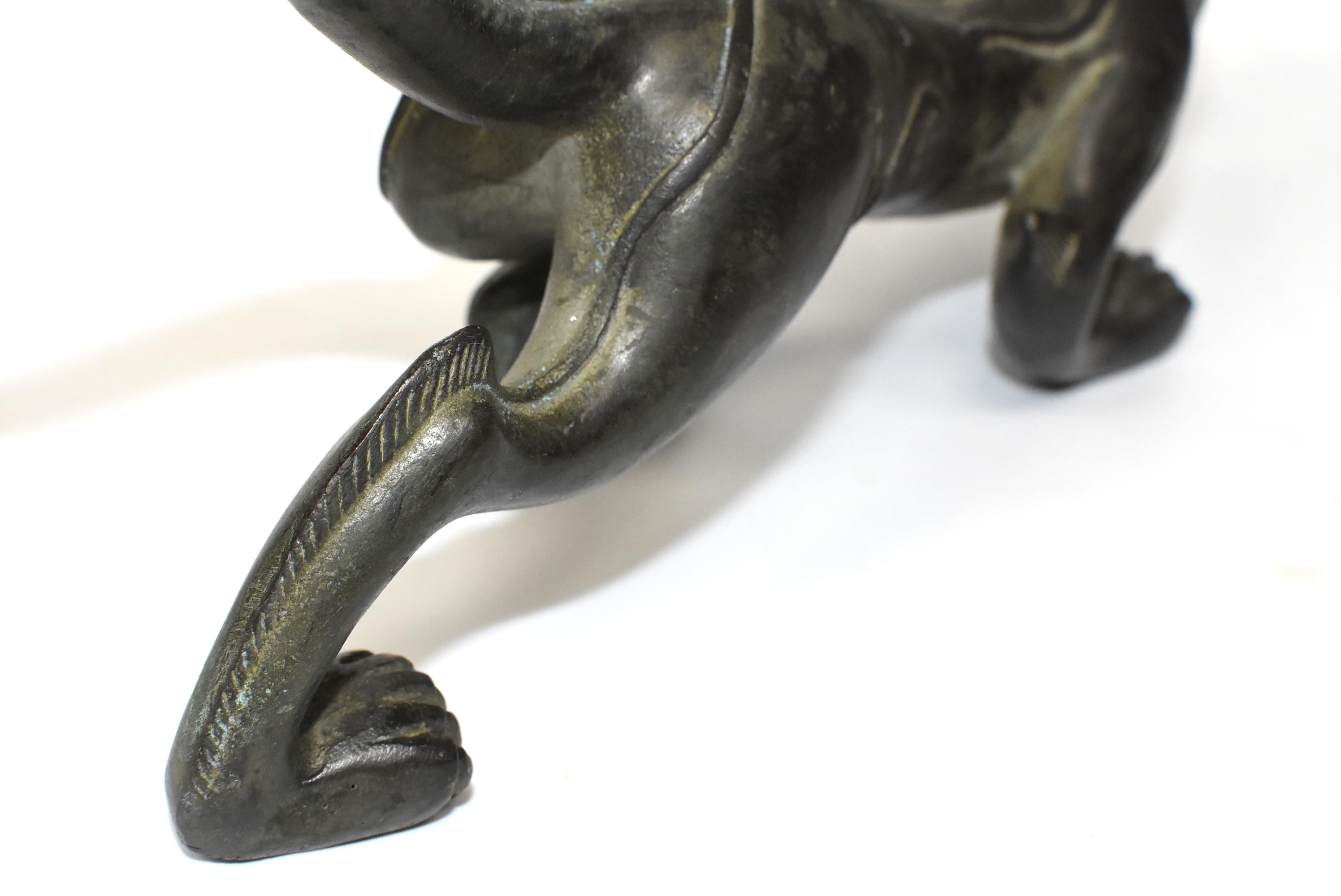 Antique Han Style Bronze Dragon 8