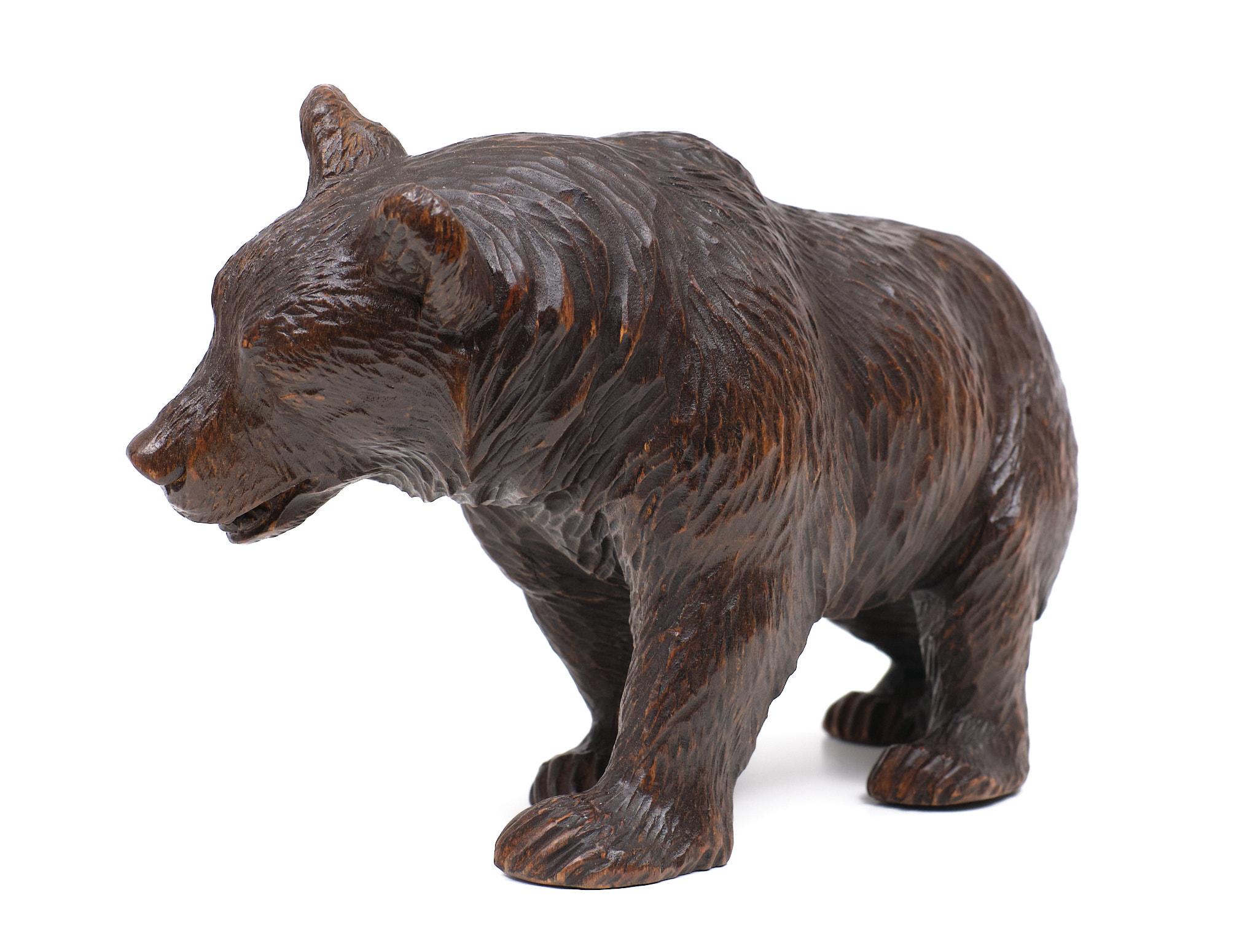 black forest bear carving