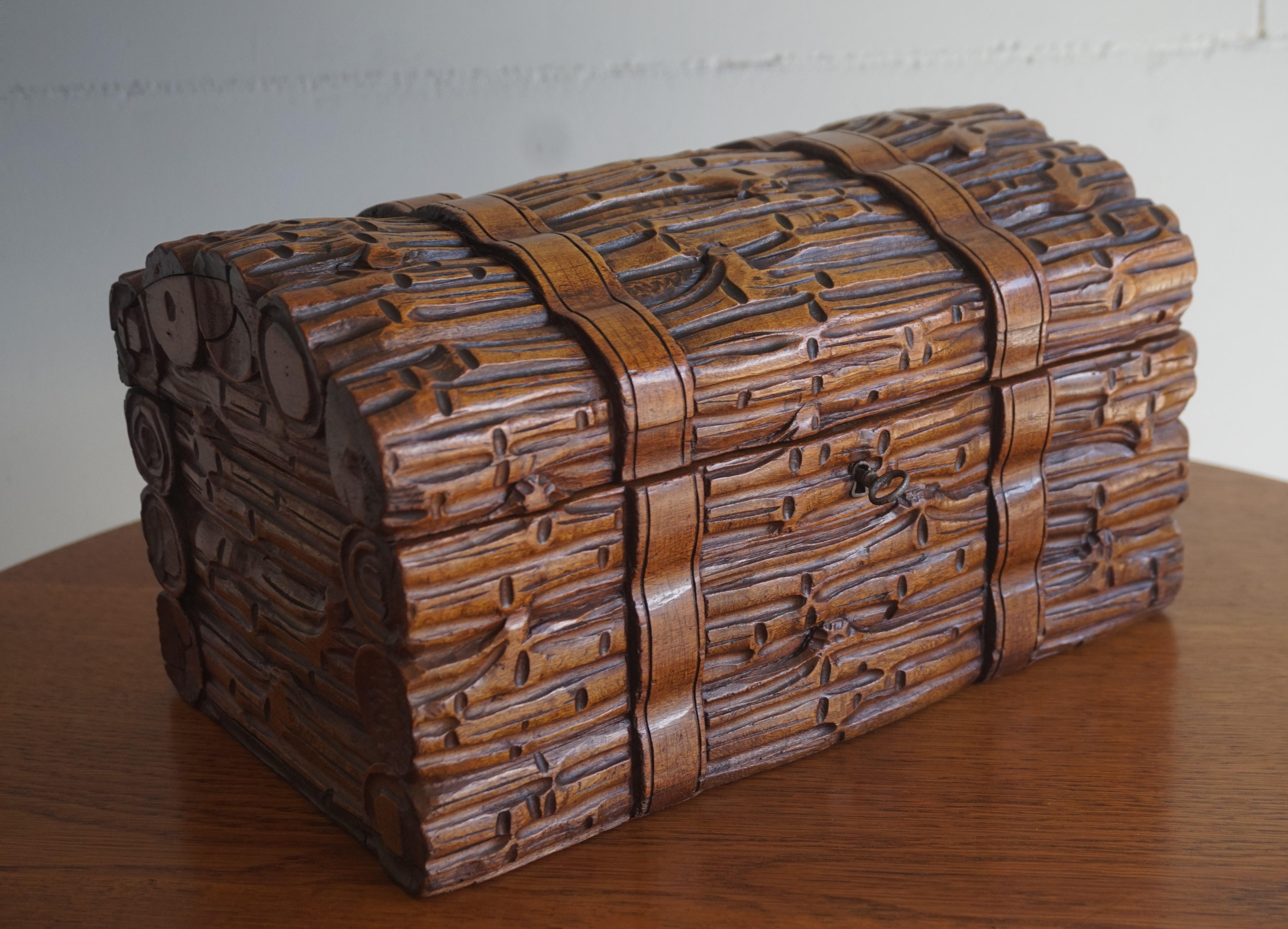 antique wooden chest box