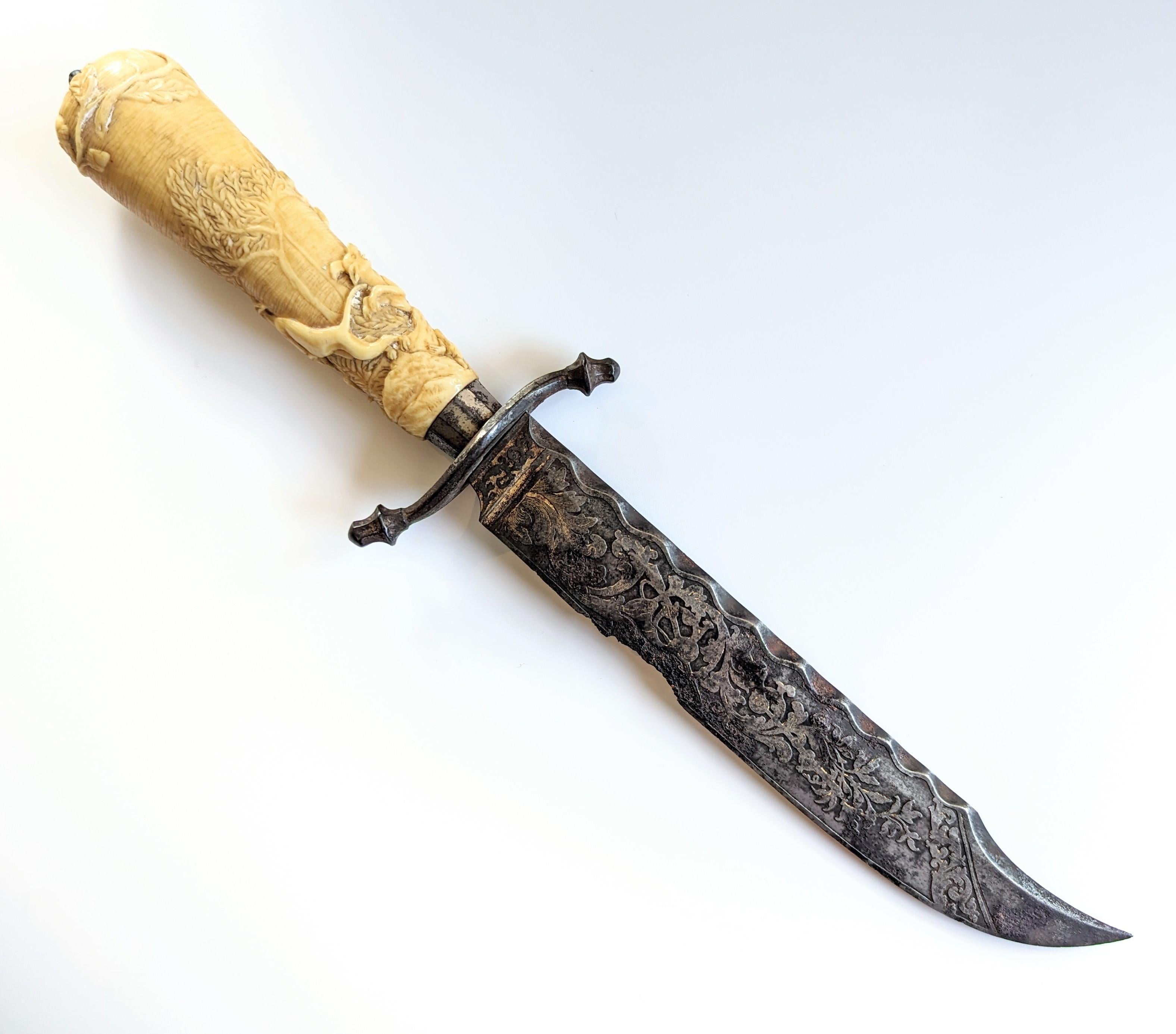 antique hunting knife