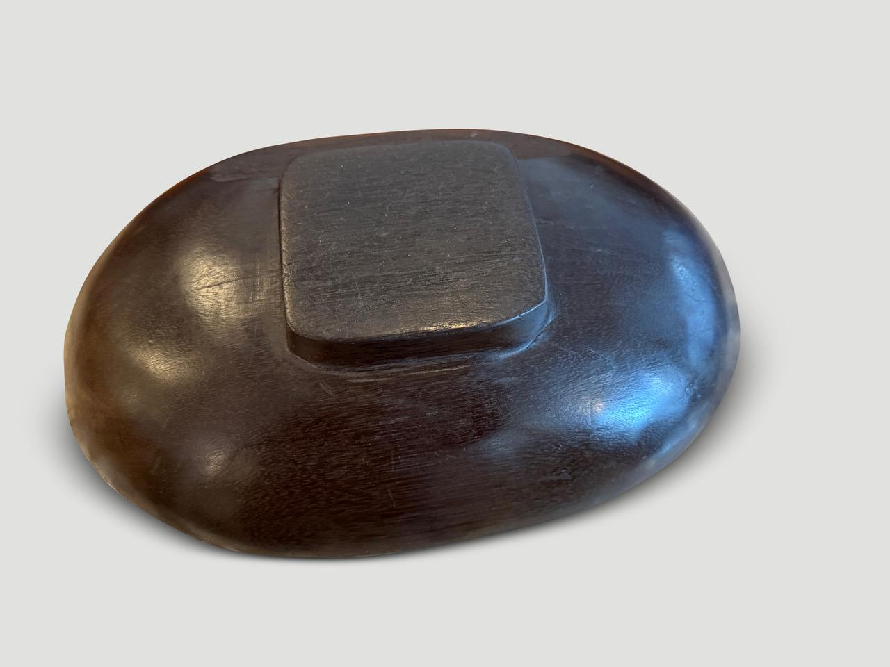 Antique Hand Carved Bowl In Good Condition For Sale In New York, NY