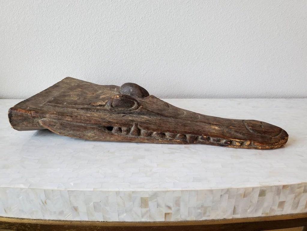 crocodile canoe