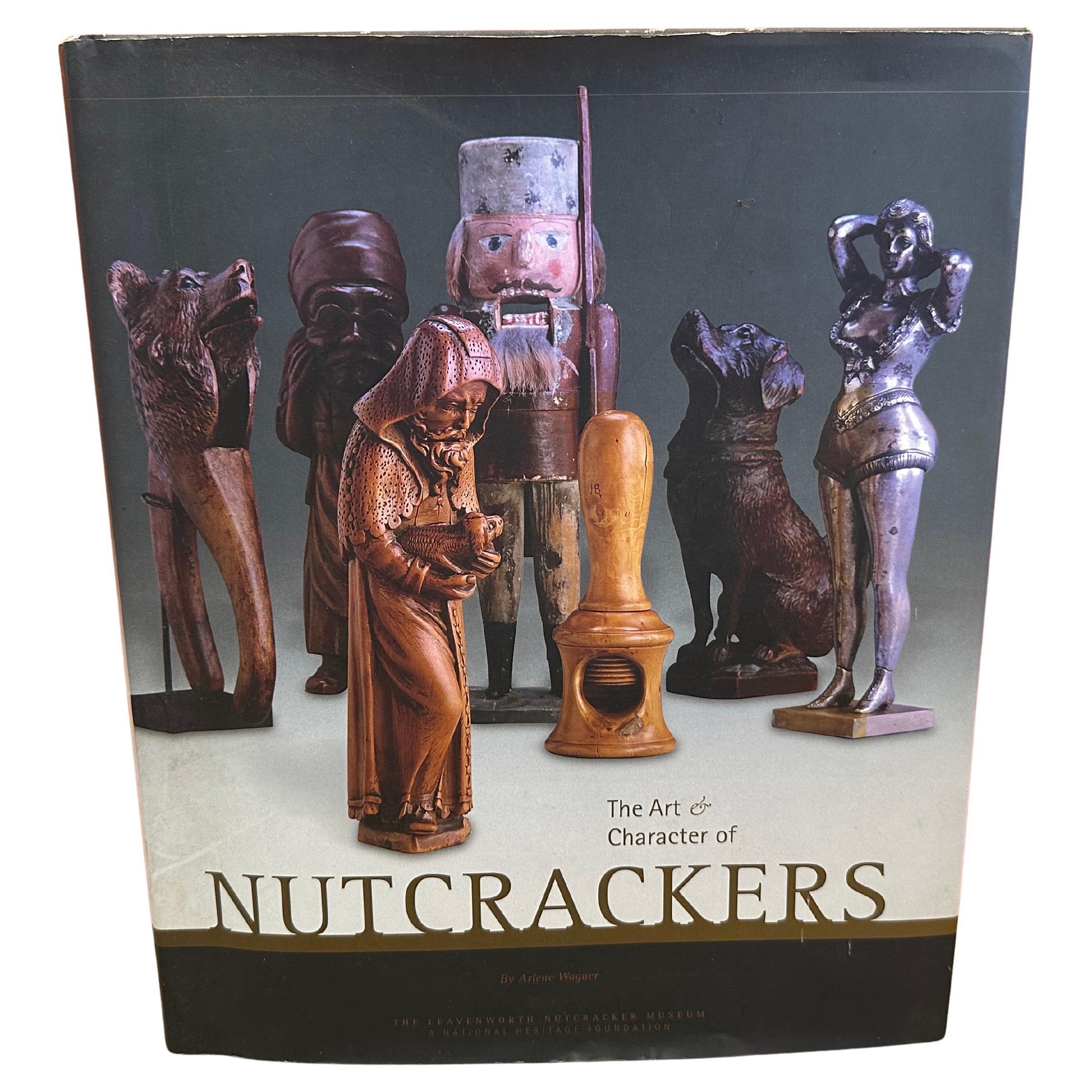 Antique Hand Carved Early 20th Century Black Forest Nutcracker With Book For Sale 8