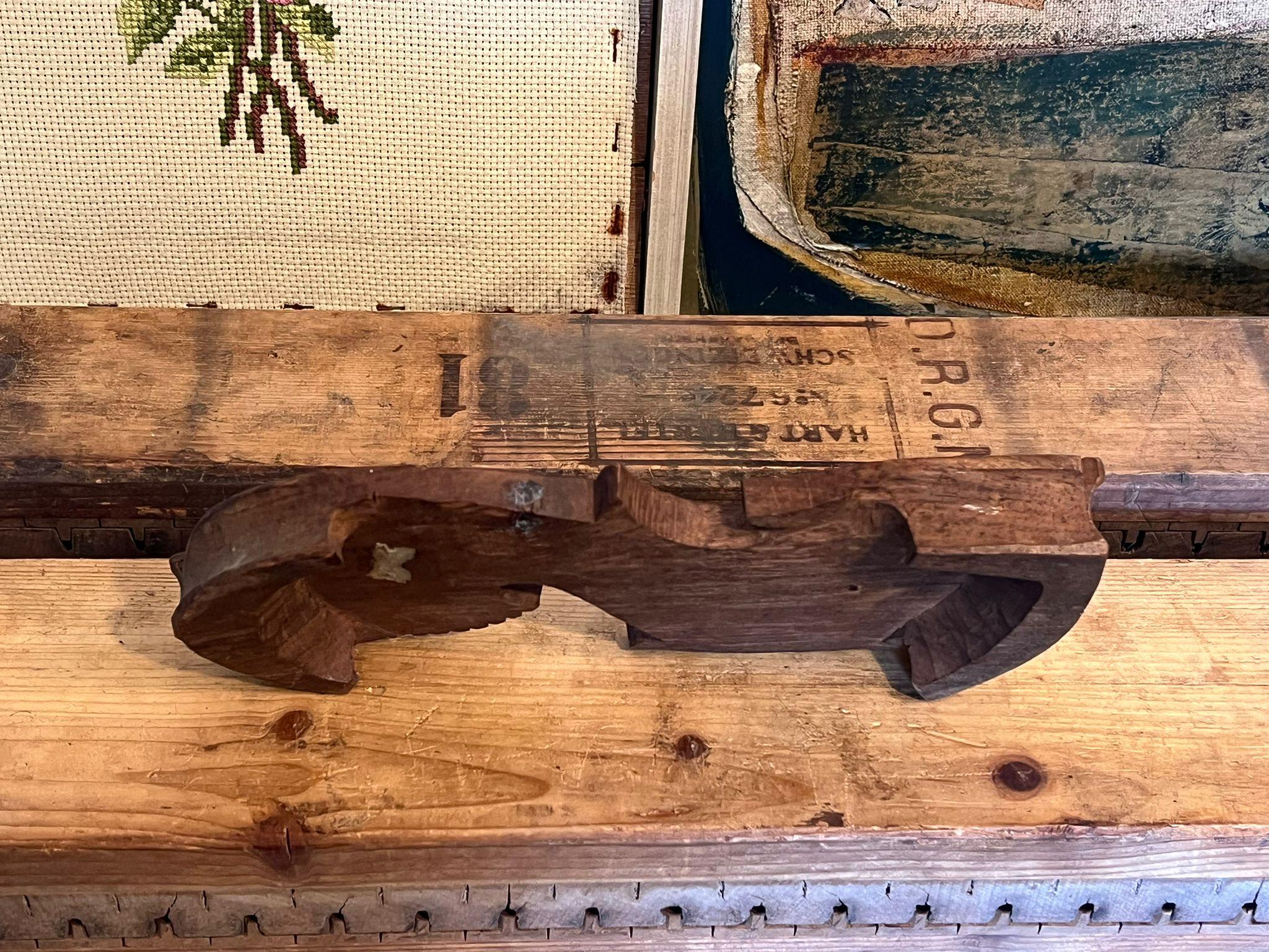 Antique Hand Carved Engraved Unique Architectural Salvage For Sale 1