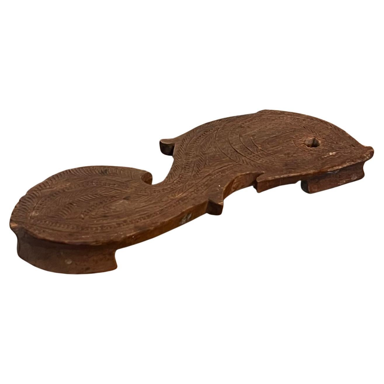 Antique Hand Carved Engraved Unique Architectural Salvage For Sale