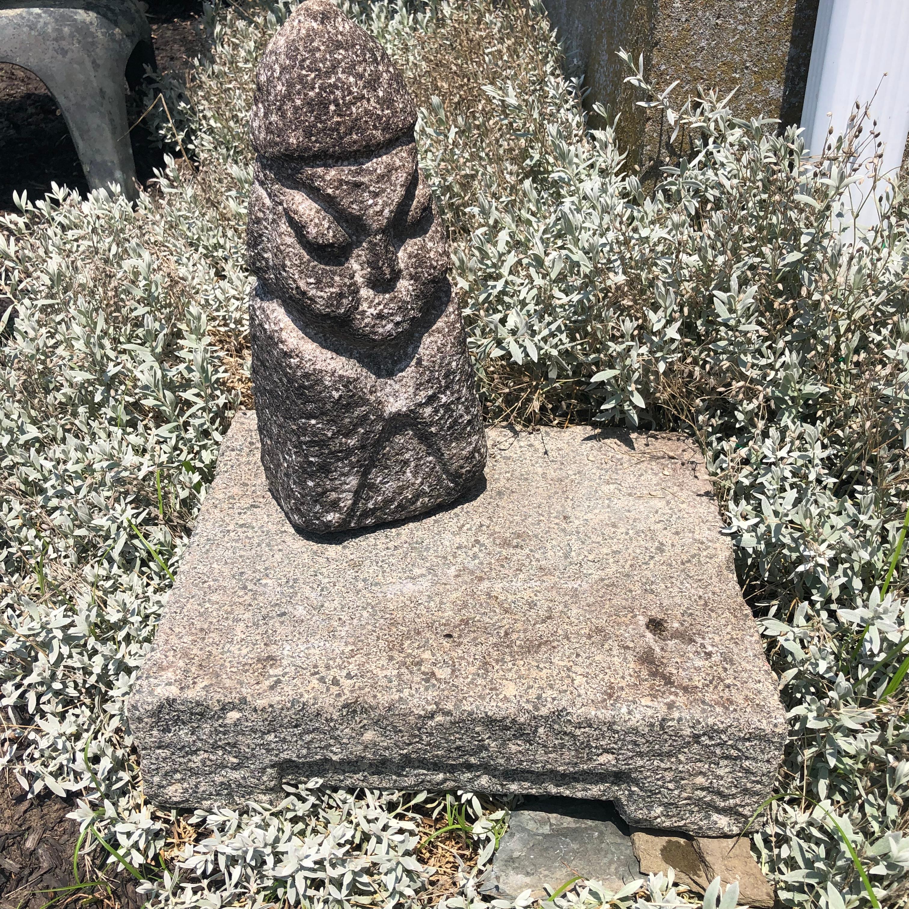 Qing Antique Hand-Carved Garden Stone, 19th Century