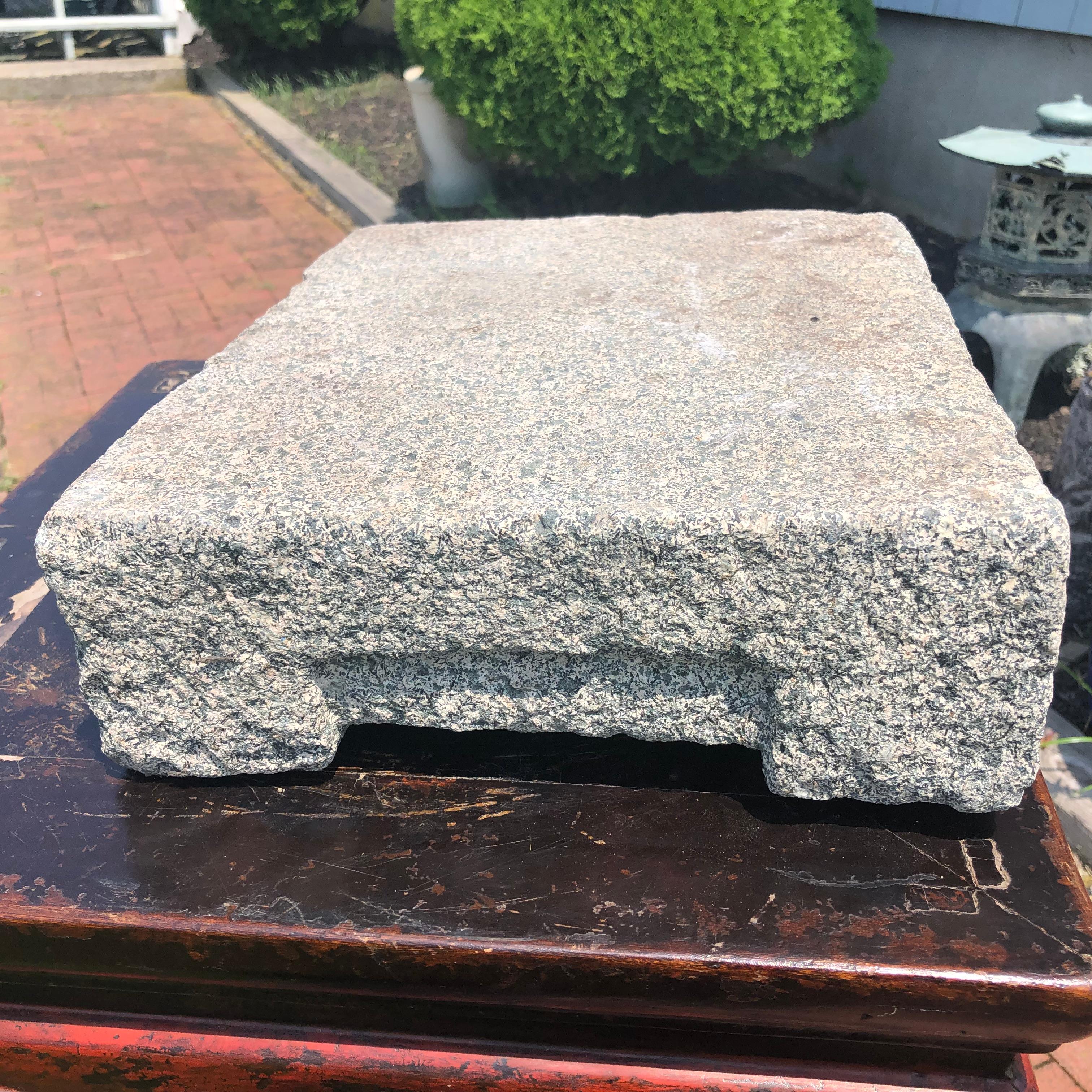 Chinese Antique Hand-Carved Garden Stone, 19th Century