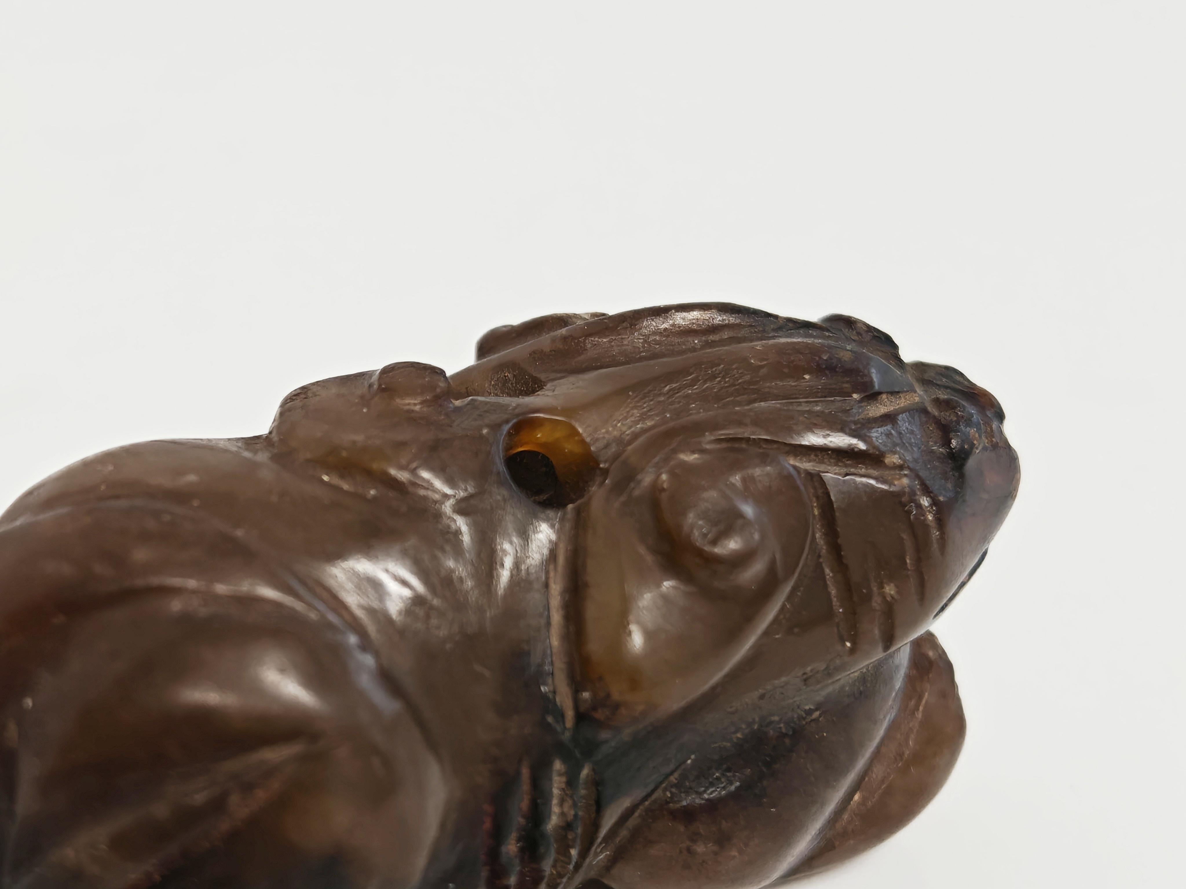 Jade ancien sculpté à la main, Chine 17ème siècle Bon état - En vente à Beograd, RS