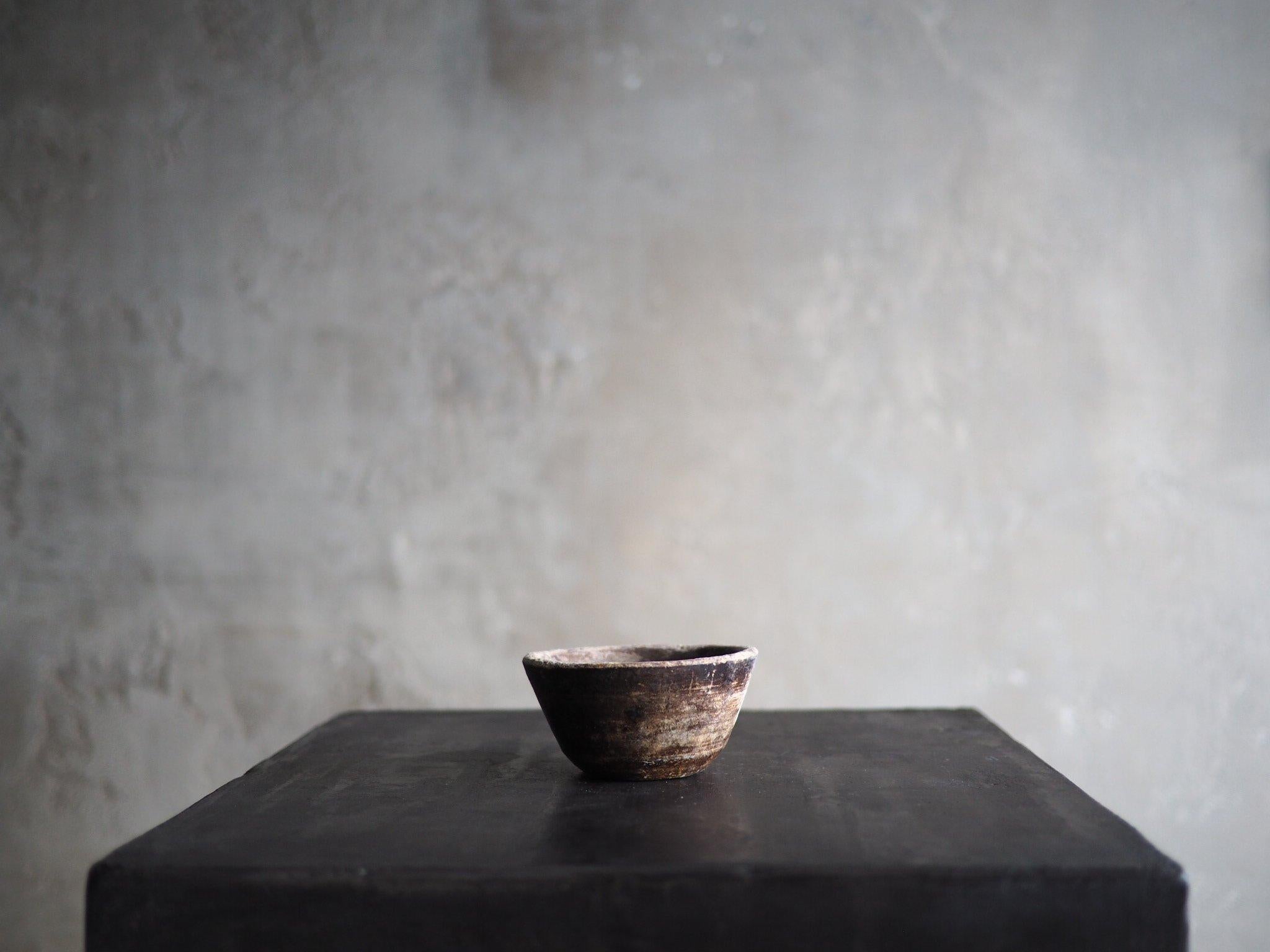 Antique hand carved stone bowl, c. 1800’s.