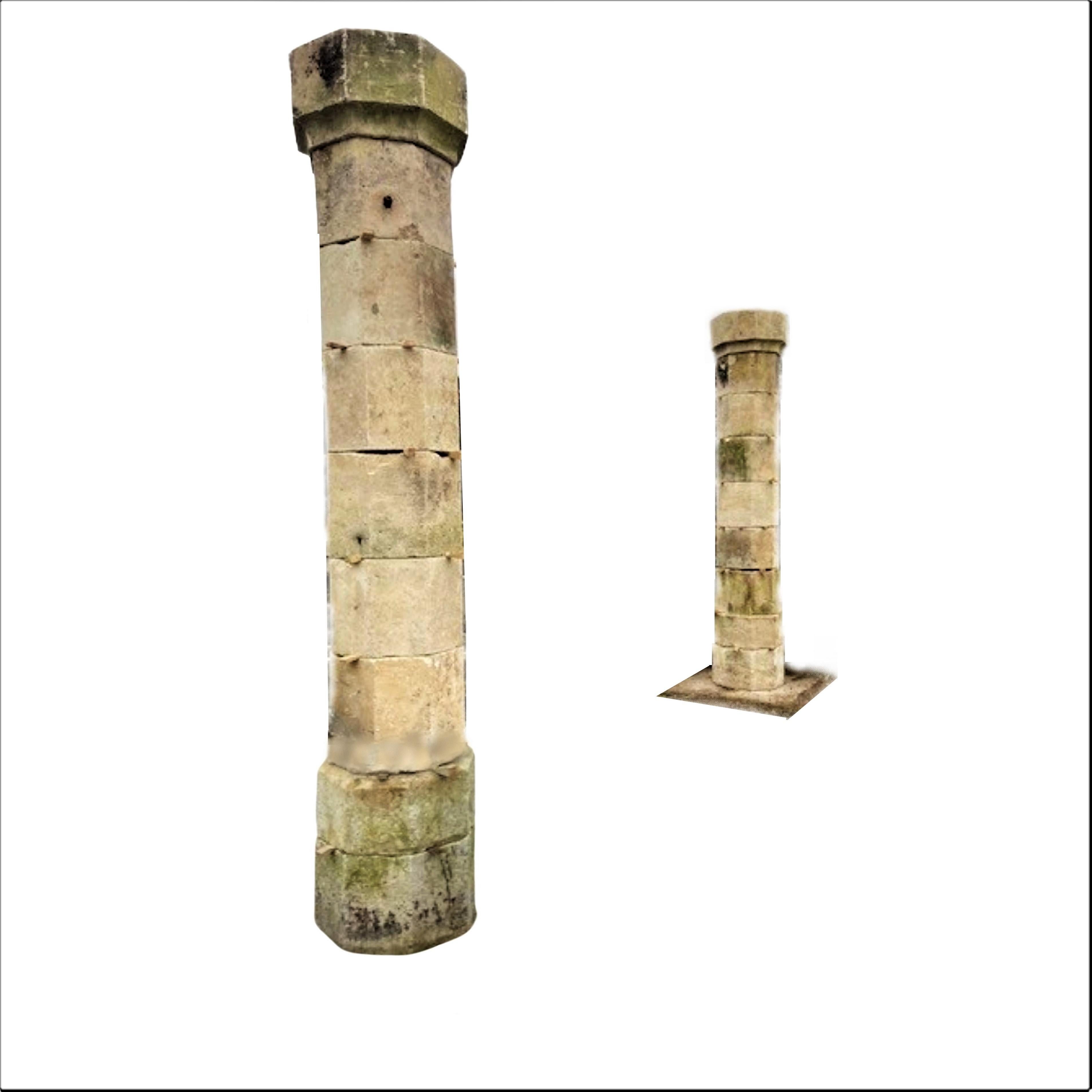 cobblestone pillar