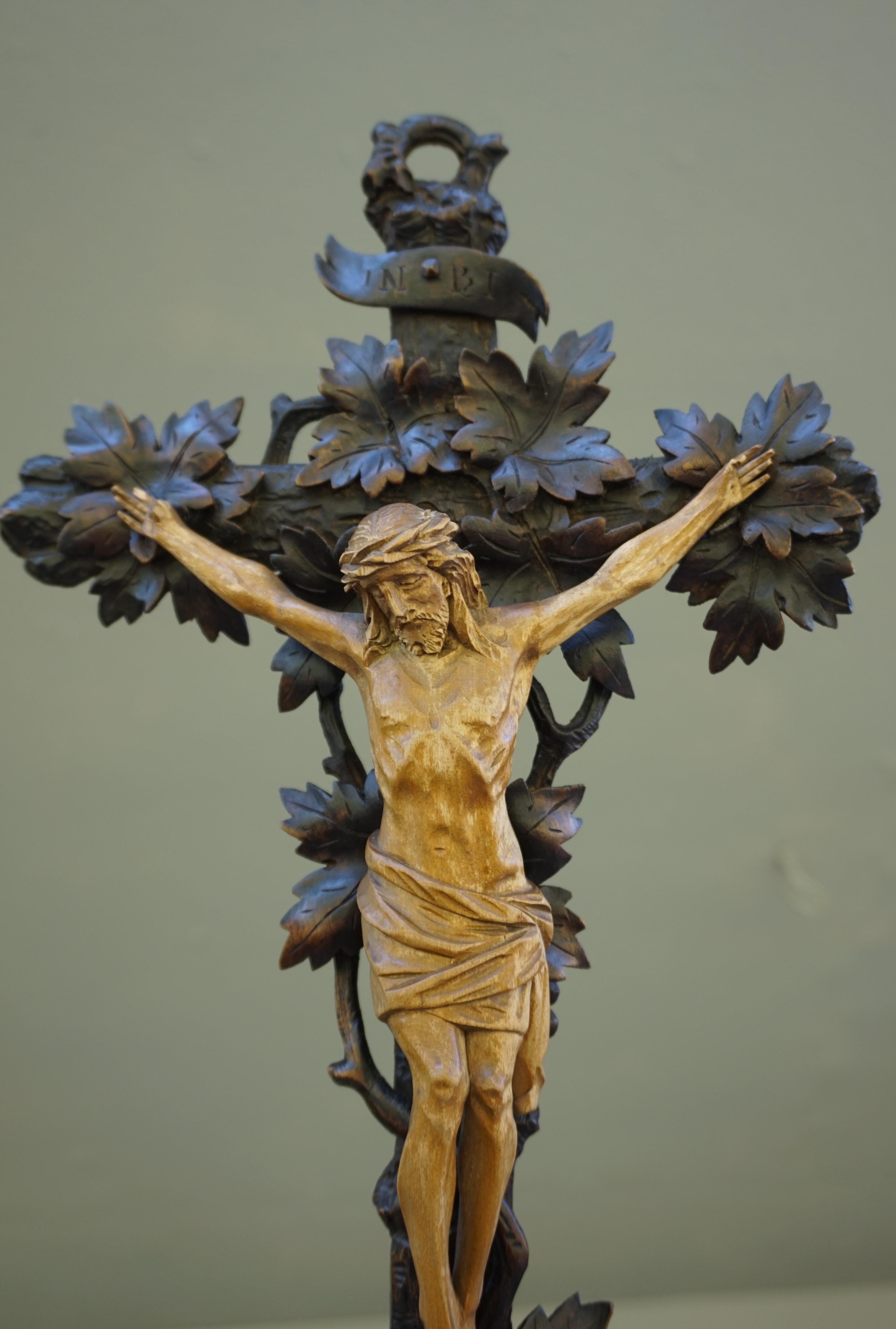 the forest crucifix