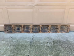 Antique Hand Carved Wooden Dough Bowl Bread Trencher With Divided Sections