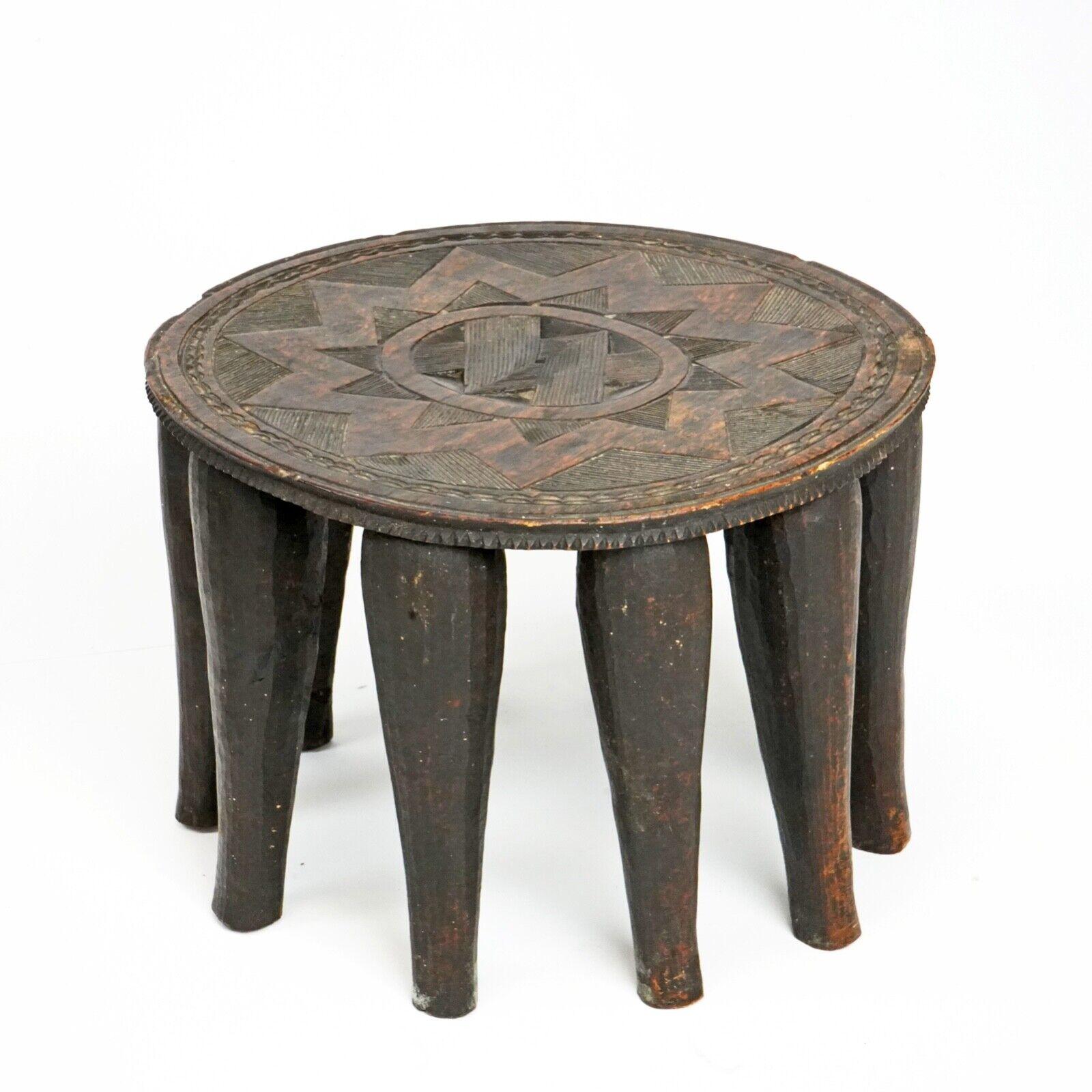 Antique Hand Carved Wooden 