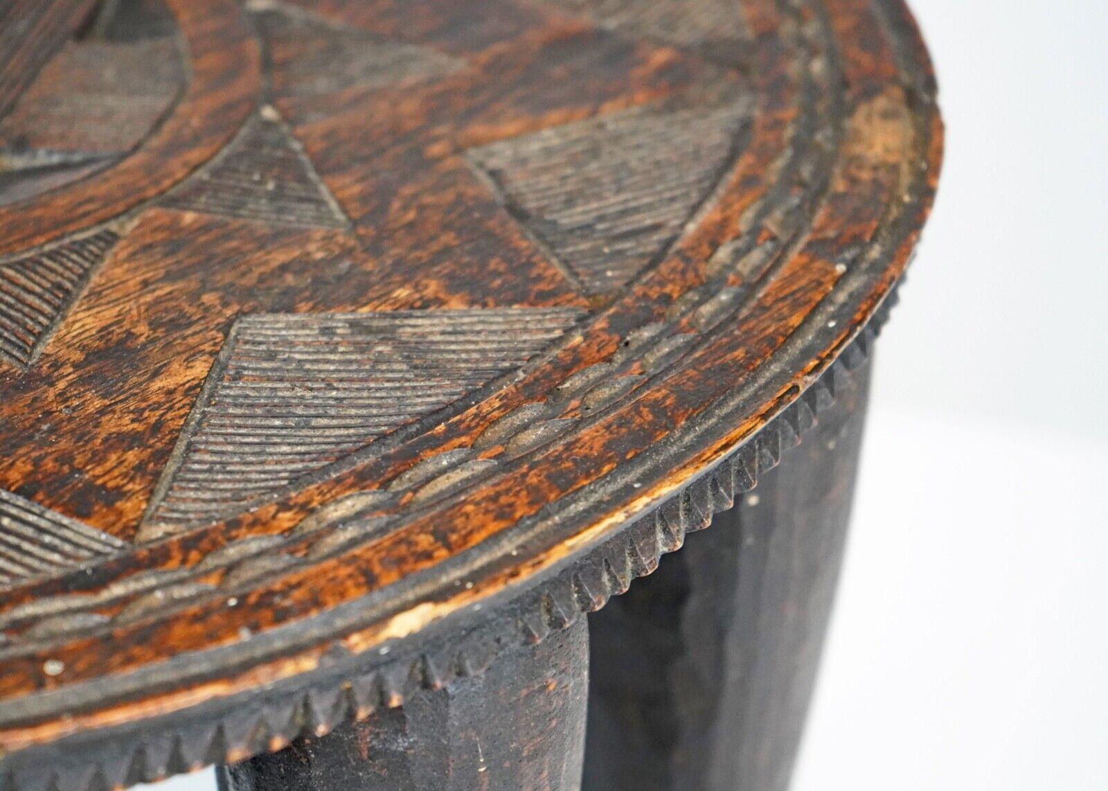 Hardwood Antique Hand Carved Wooden 