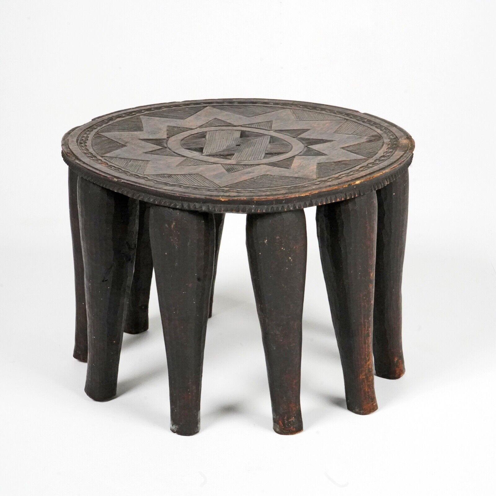 Antique Hand Carved Wooden 