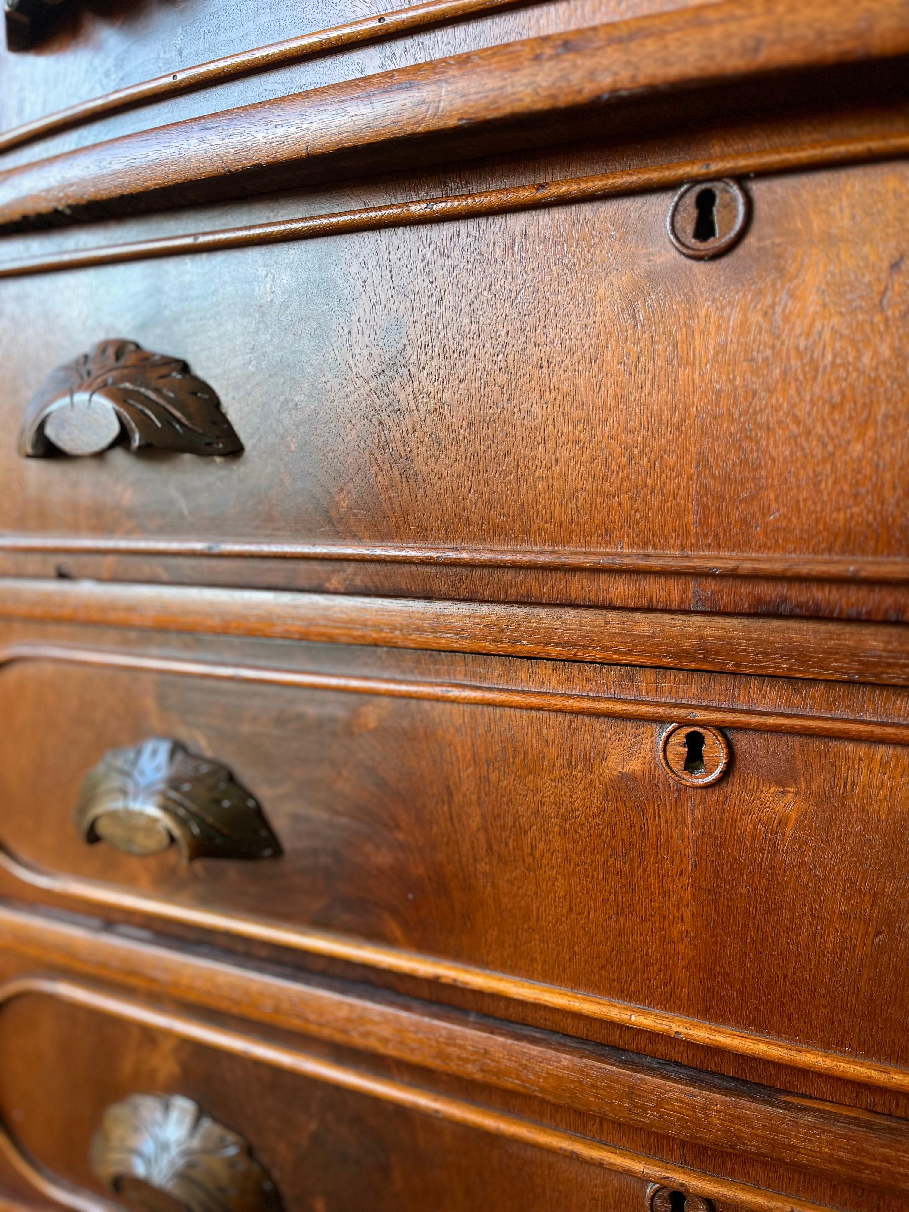 antique dresser with mirror