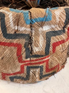 Antike Hand Crafted Native American Twig & Bark Korb