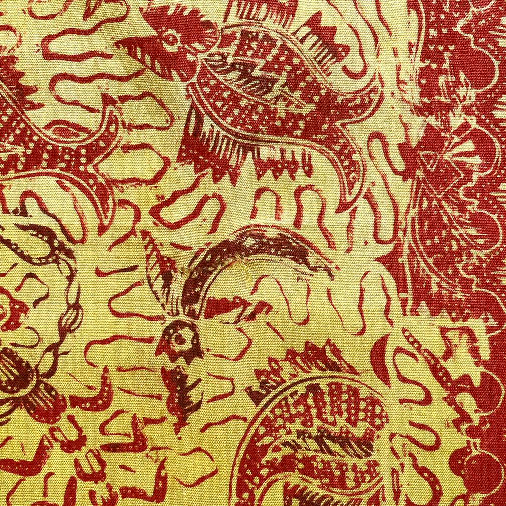 Antico Batik di cotone tinto a mano Slendang (Selendang), Giava in vendita 3