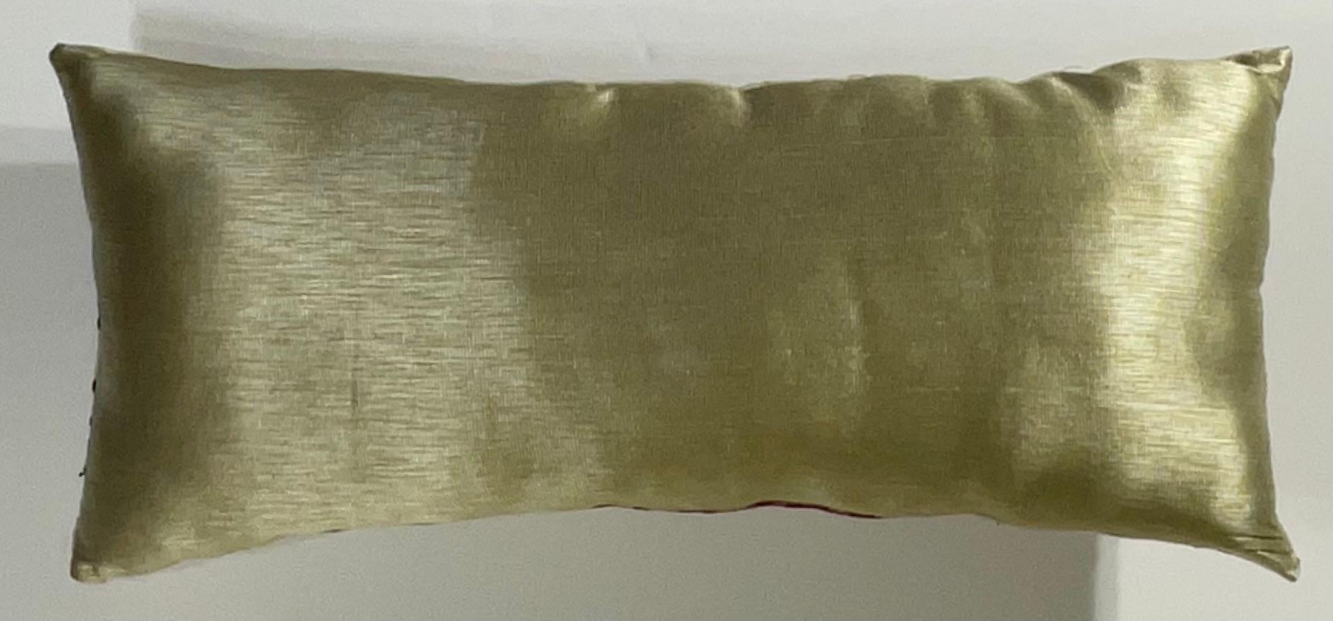Antique Hand-Embroidered Suzani Pillow - A Piece of Art For Sale 2