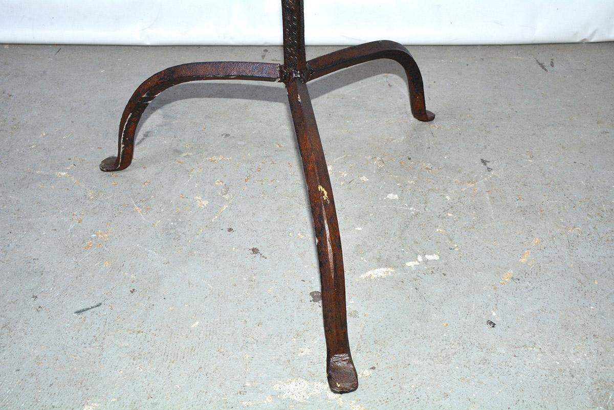 Iron Antique Hand Forged French Candelabra
