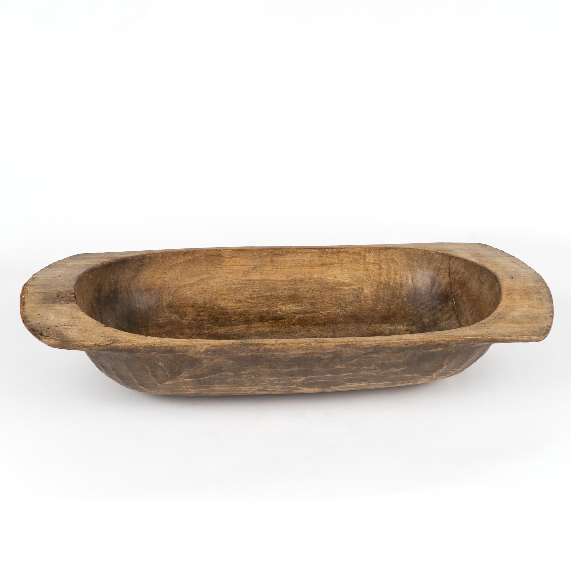 wooden biscuit bowl
