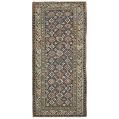 Antique Hand Knotted Gallery Size Caucasian Rug