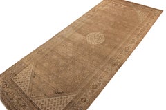 Antique Hand-Knotted Malayer Persian Rug Medallion Pattern by Rug & Kilim