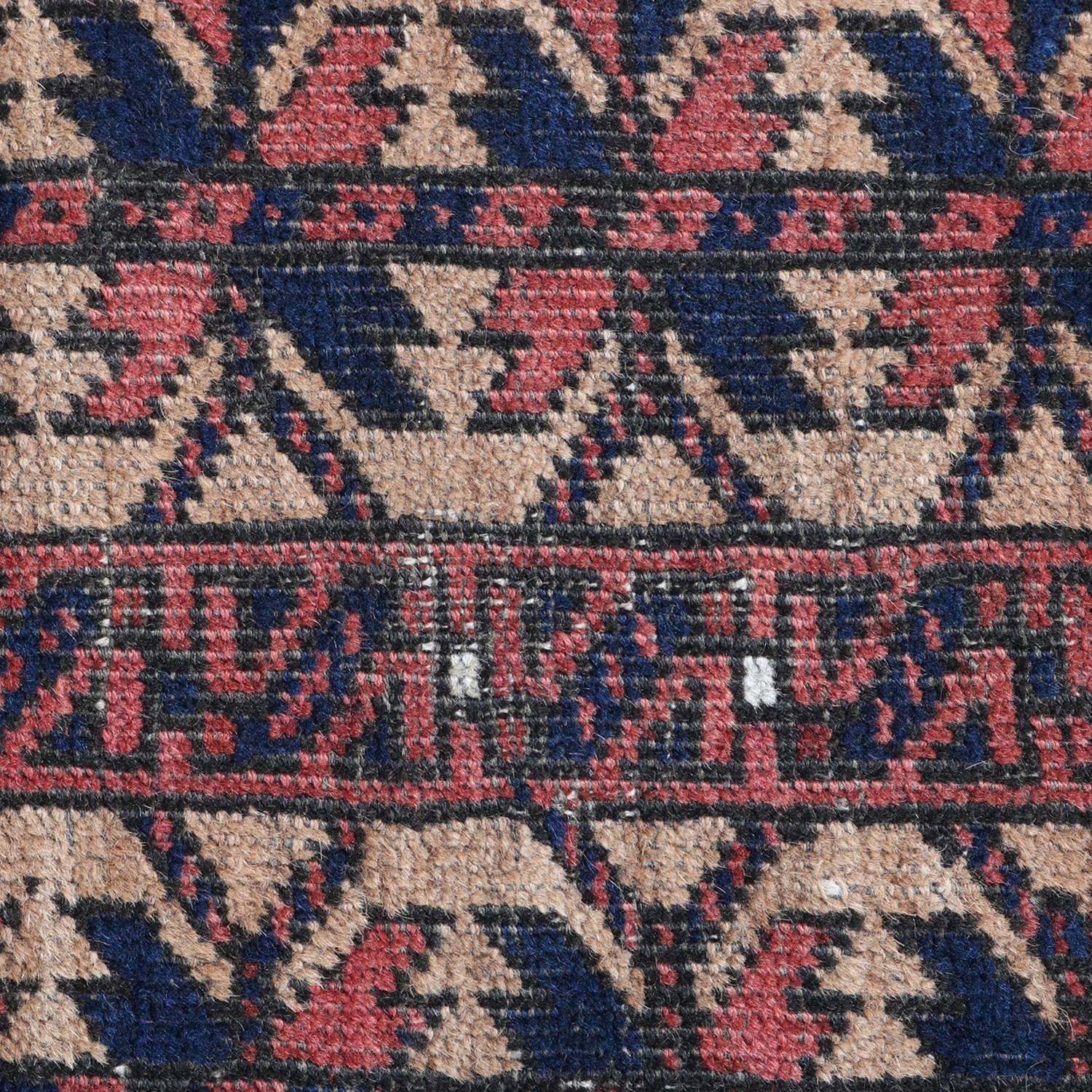 Antique Hand-Knotted Persian Baluch Prayer Rug, 1900 6