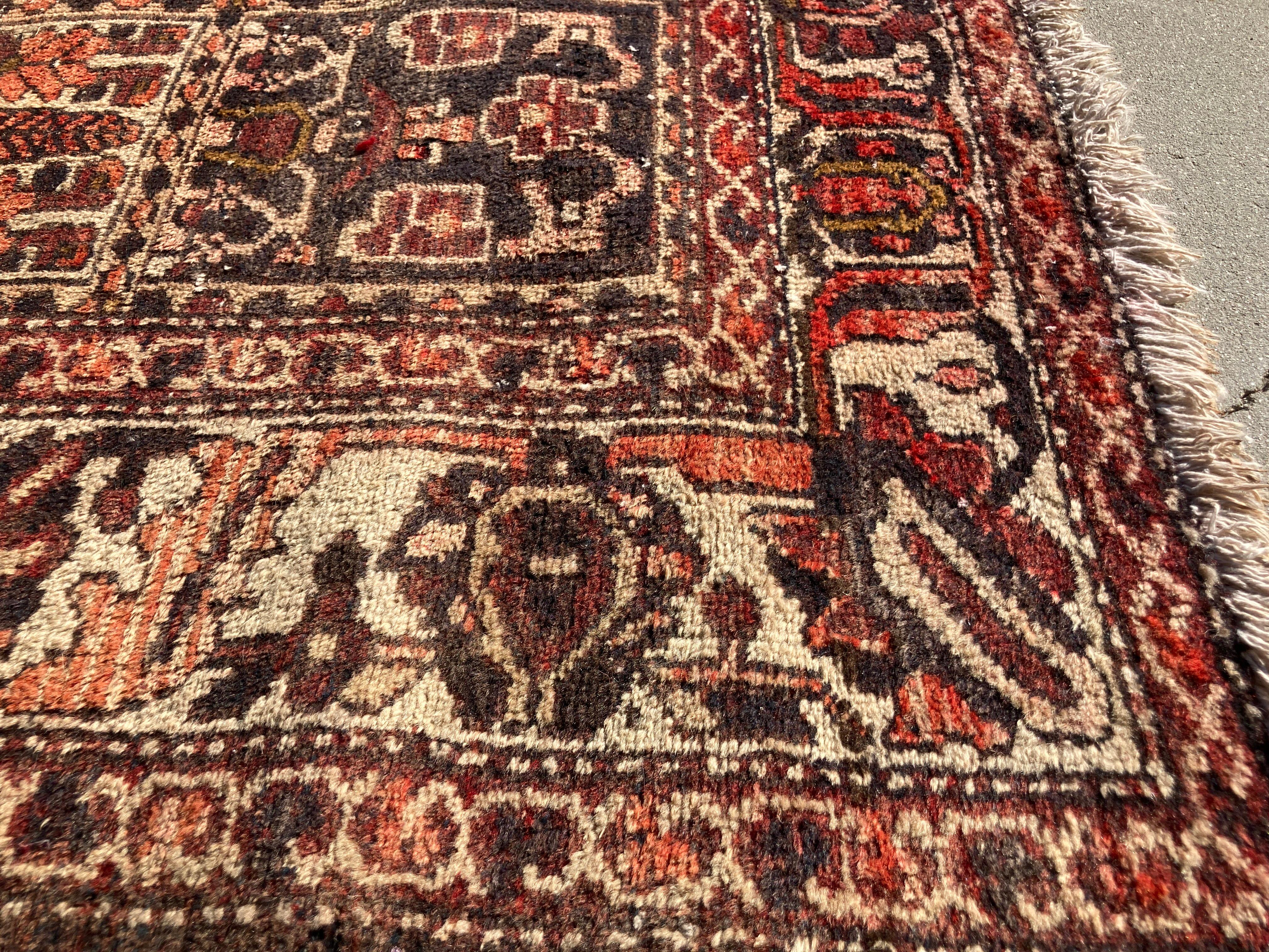 Antique Hand-Knotted Rug from Turkey For Sale 6