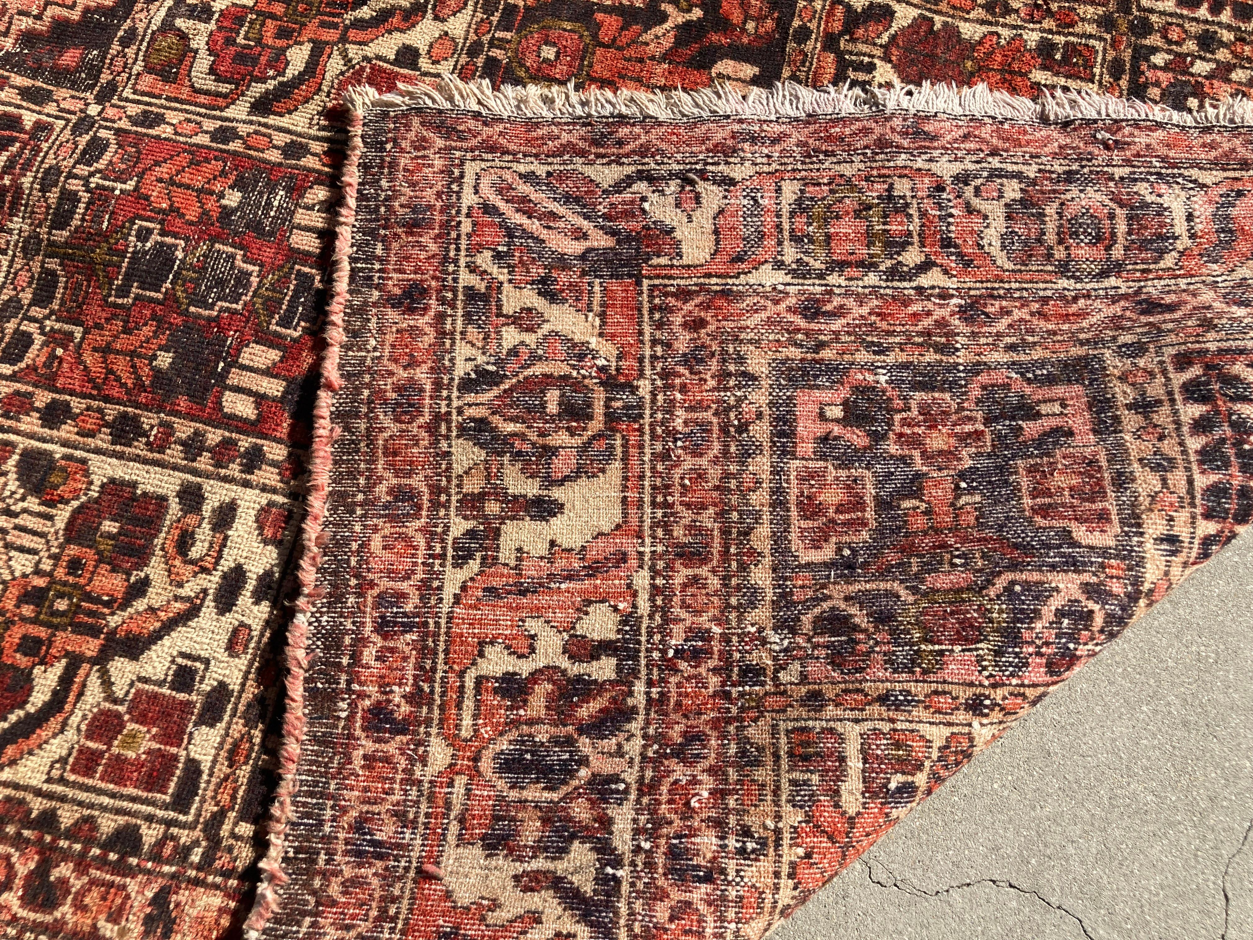 Antique Hand-Knotted Rug from Turkey For Sale 7