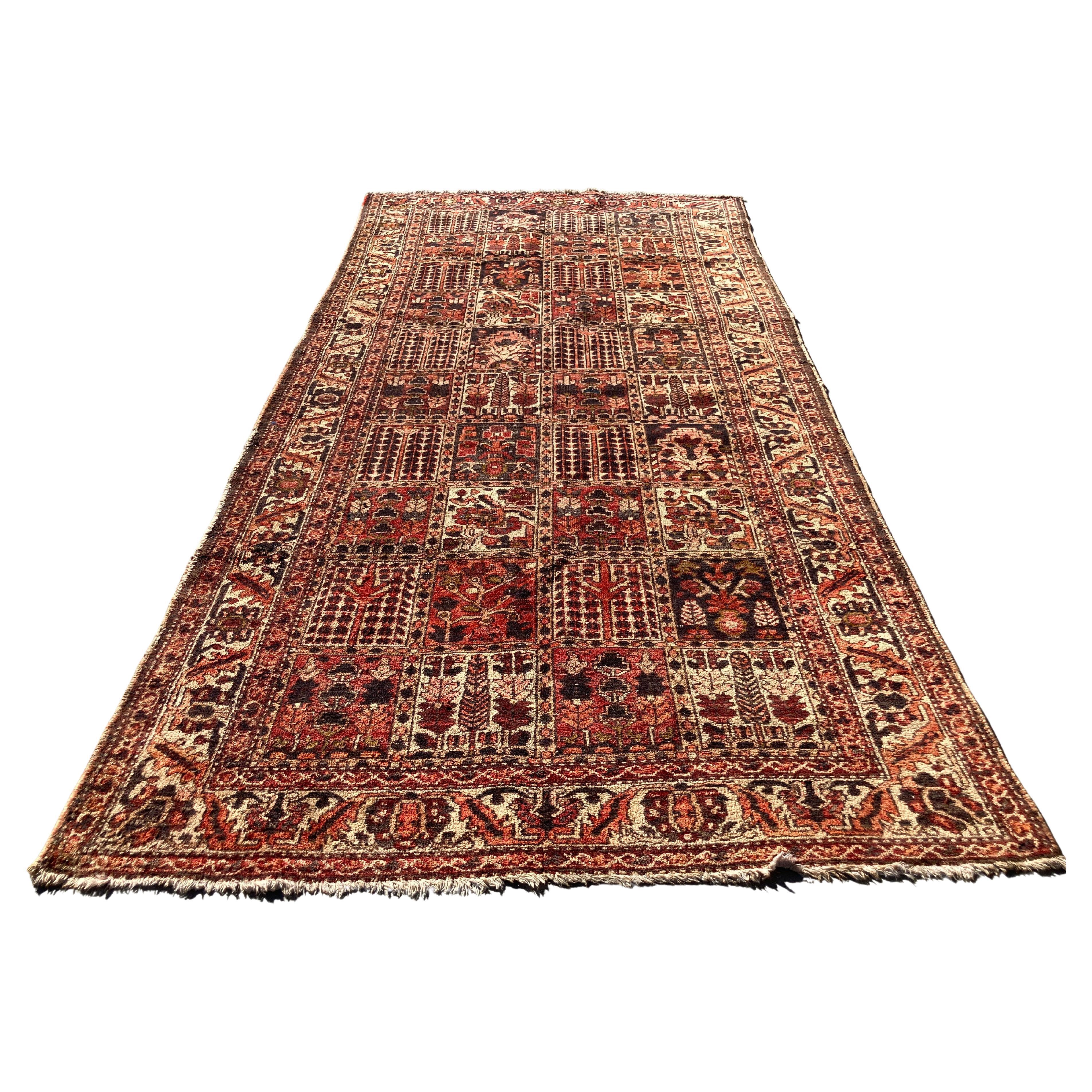 Antique Hand-Knotted Rug from Turkey