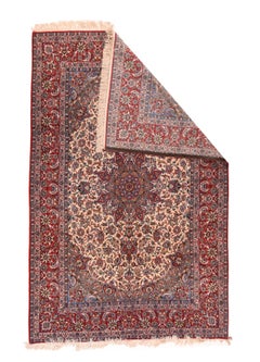 Fine Vintage Persian Isfahan 6'7" x 9'10"