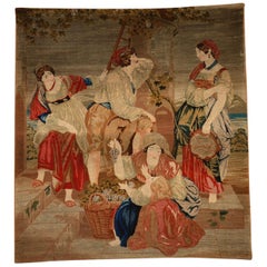 Antique Handmade Tapestry