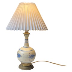 Antique Hand-Painted Ceramic Table Lamp by Danico, 1920s