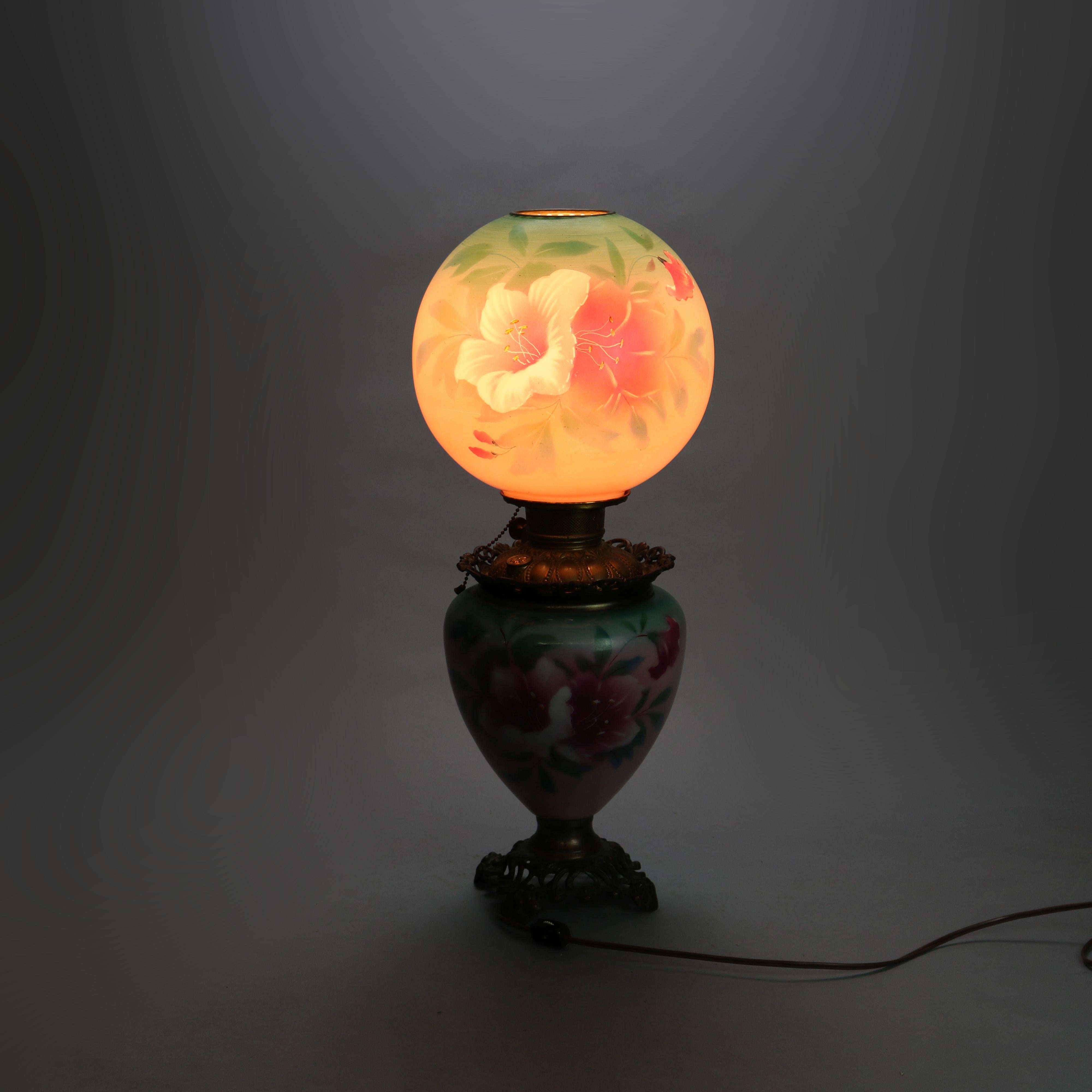 vintage gone with the wind lamp value