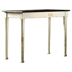 Antique Hand-Painted French Farmhouse Table
