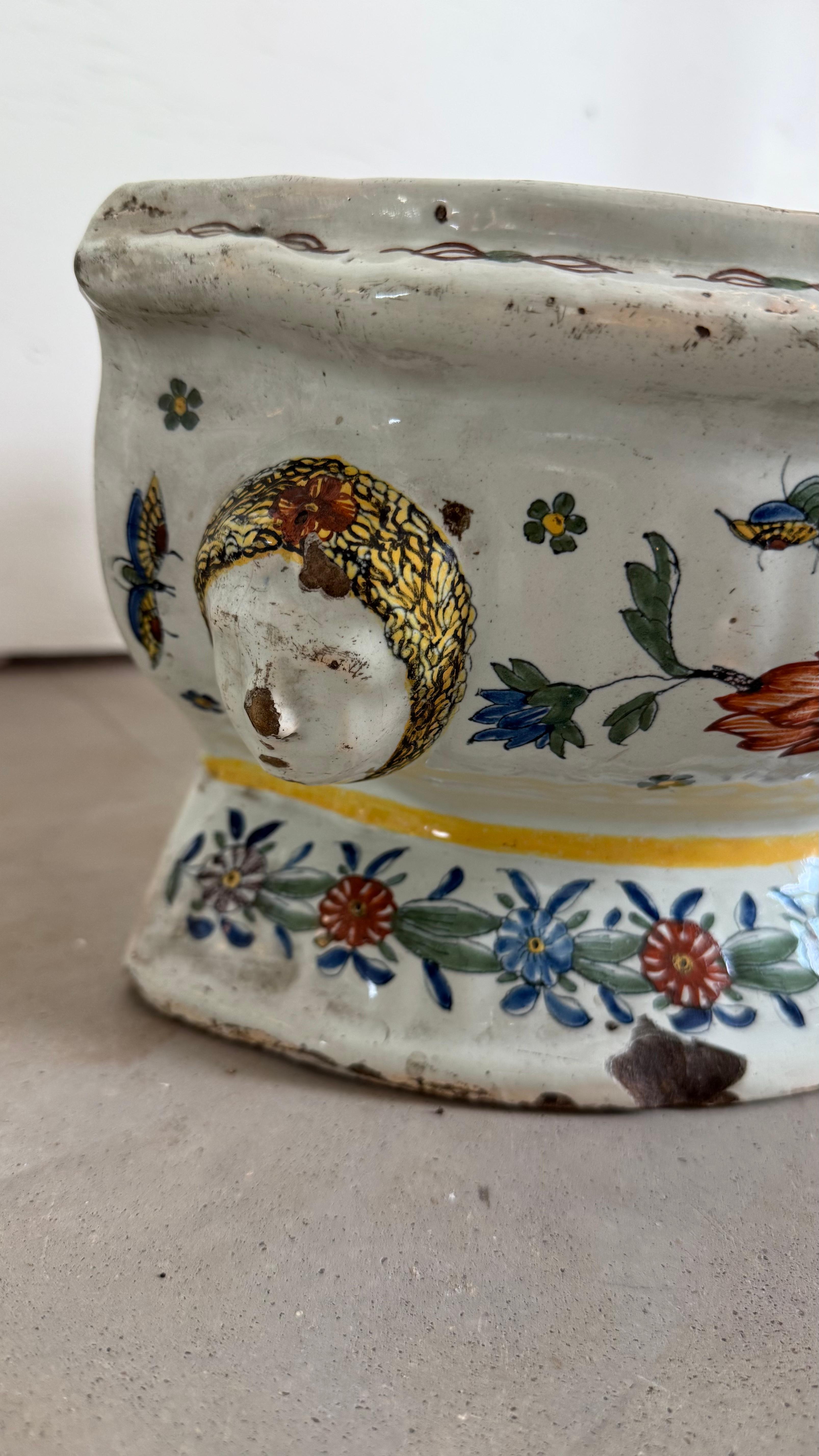Céramique Lavabo peint à la main en vente
