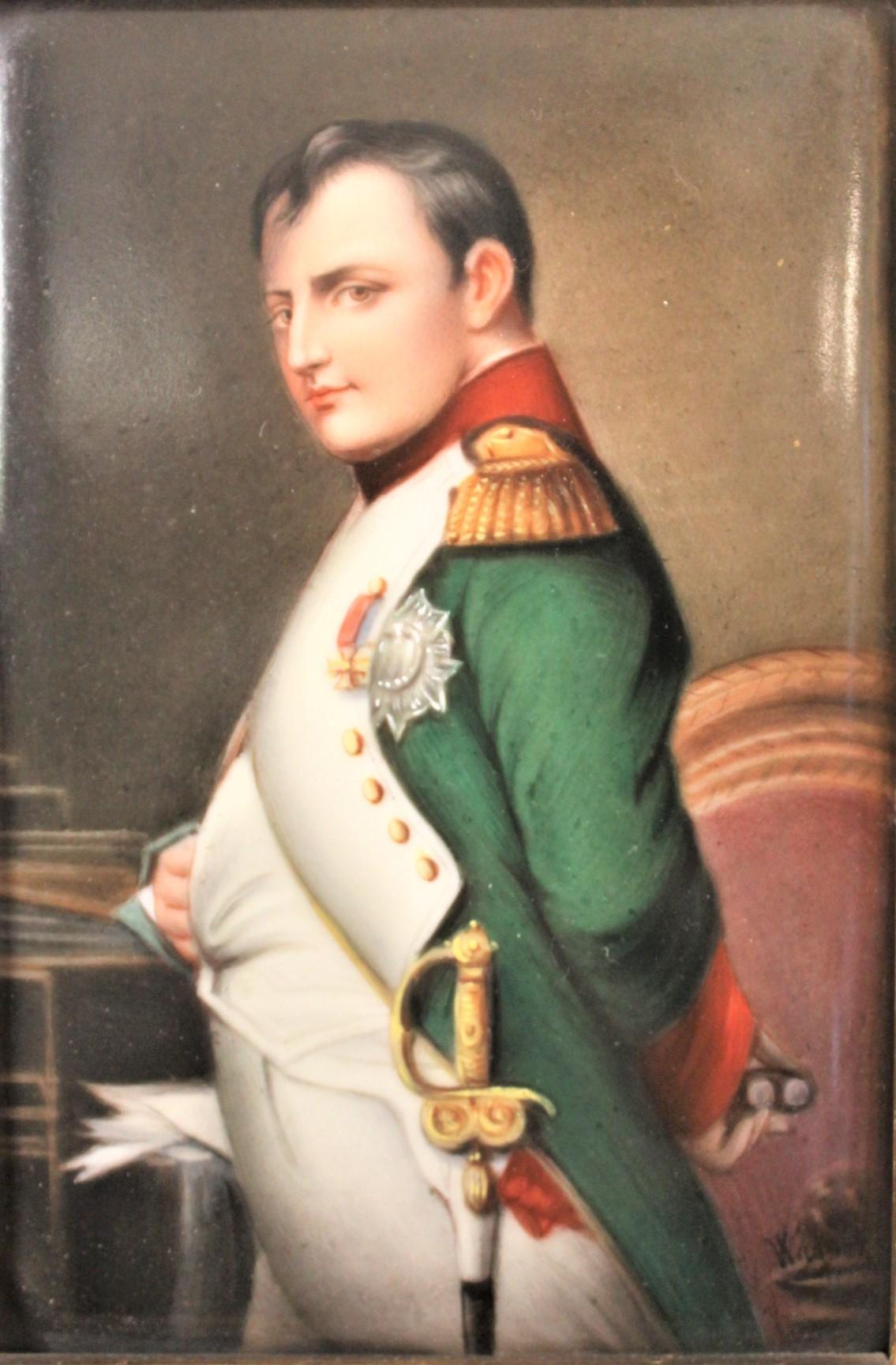 why did napoleon have his hand in his shirt