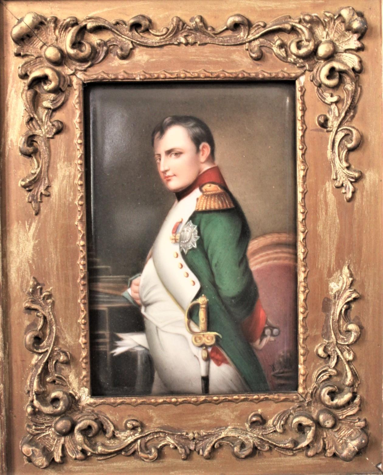 napoleon with hand in shirt