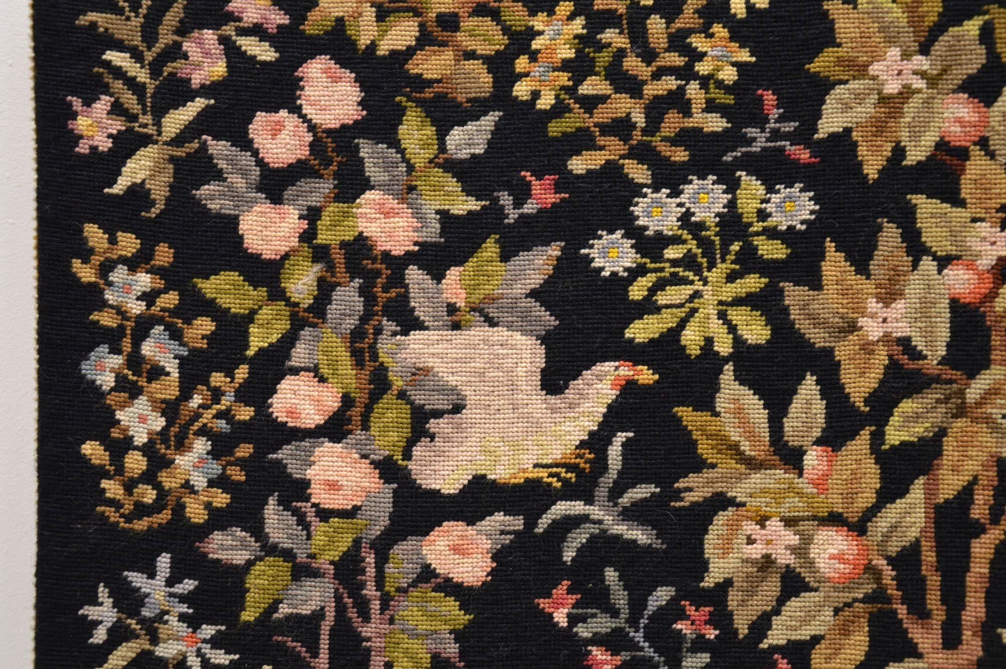 Antique Hand Stitched Tapestry 2